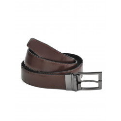 Biz Corp Mens Reversible Leather Belt