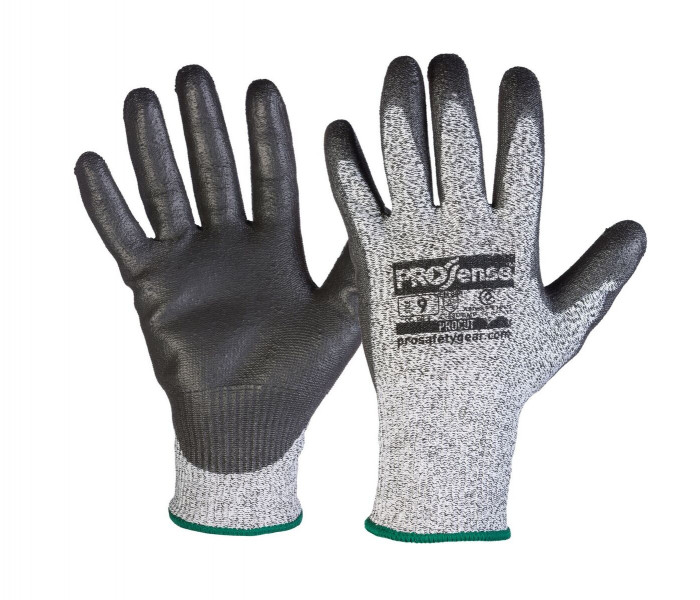 PRO C5 Cut D PU Dip Gloves