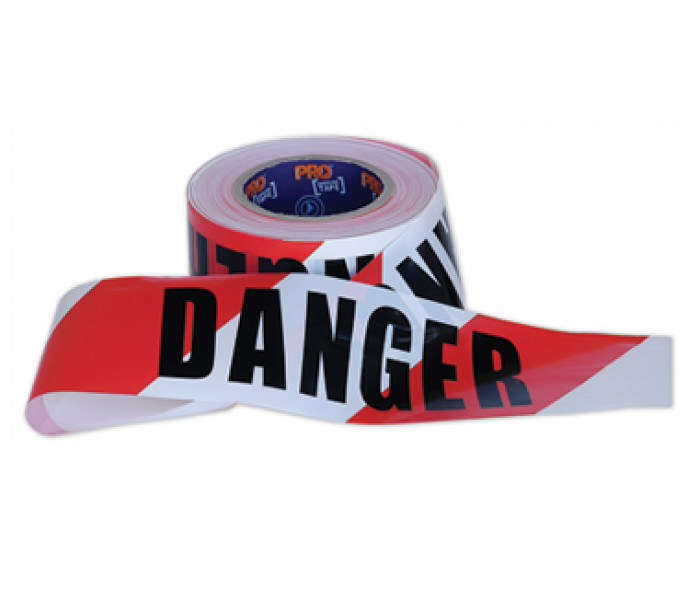 PRO 'Danger' Barricade Tape-100m