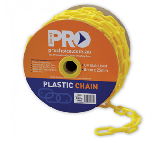 PRO Plastic Safety Chain-25m